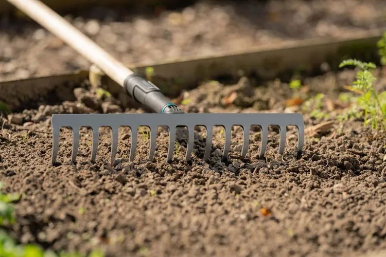 Gardena PureLine hark 36cm met steel 140cm