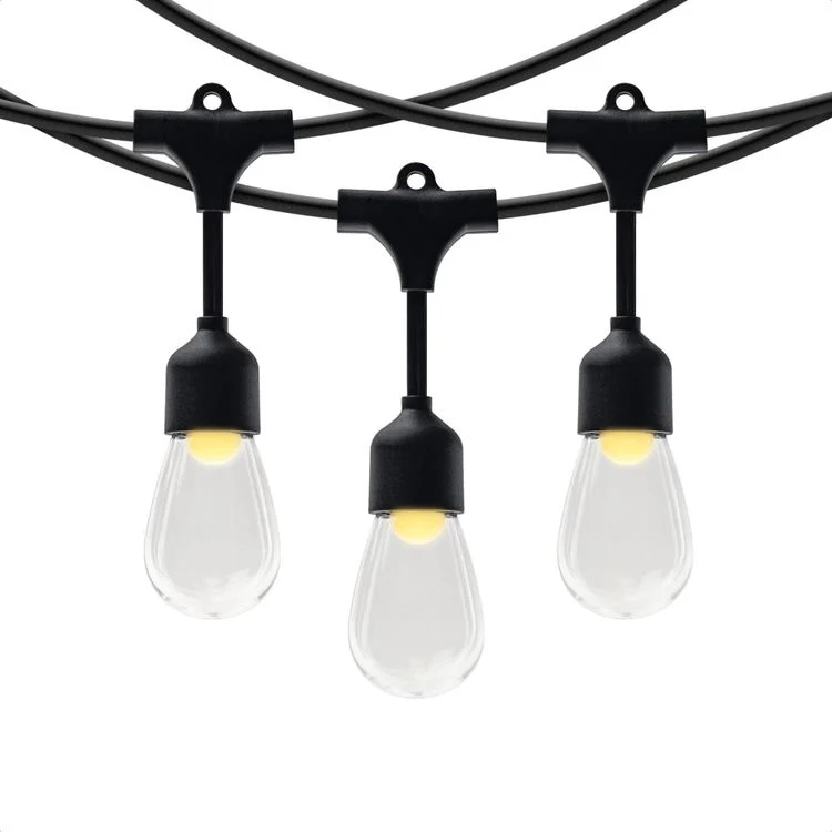 Brendz lichtsnoer Djerba LED solar verlichting zwart