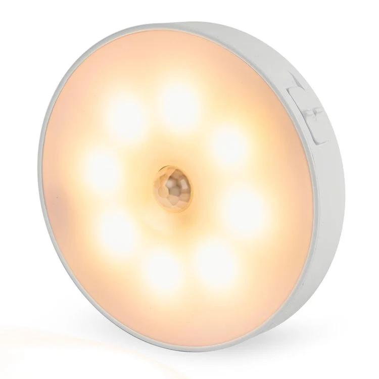 Brendz LED kastverlichting Elim wit rond PIR