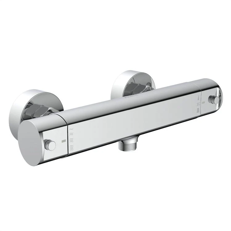 Schutte Vita thermostaatkraan douche chroom 15cm