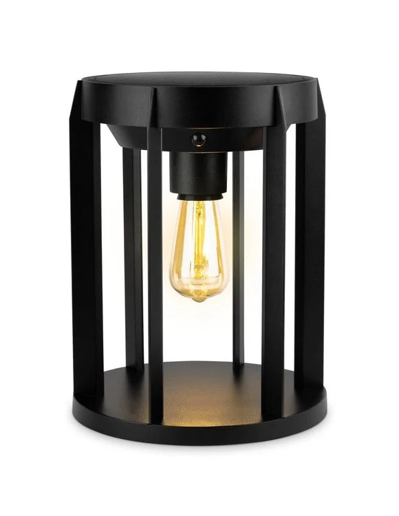 Brendz tafellamp Mira&Draco LED solar verlichting zwart