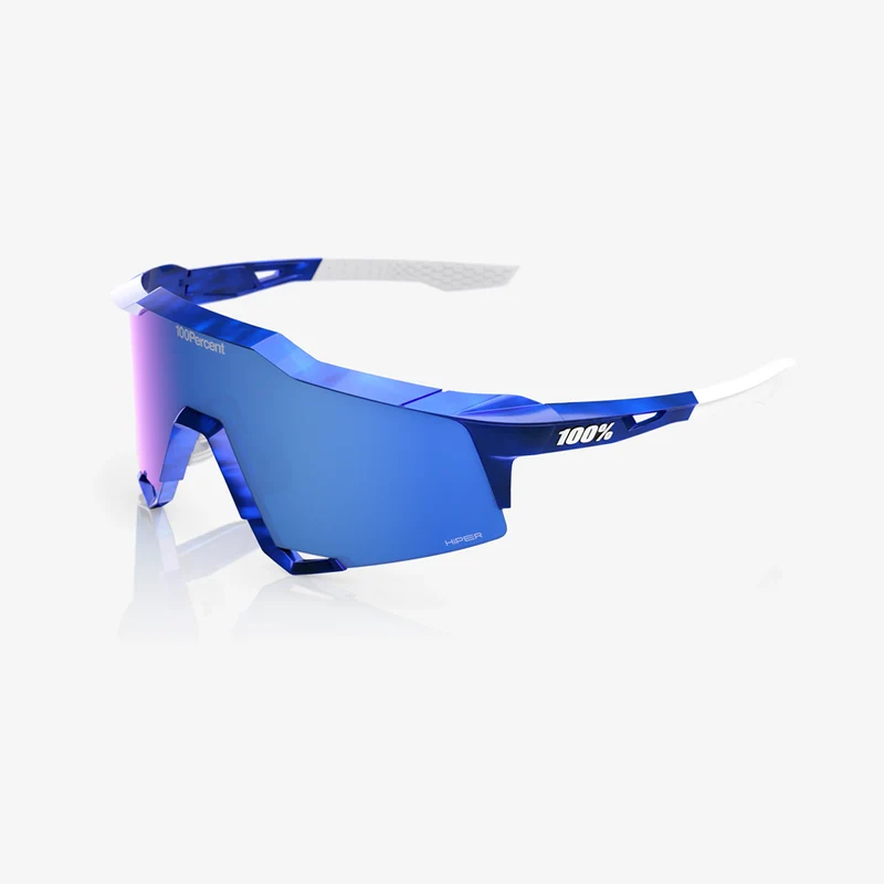 100% Speedcraft / Red Bull Bora HiPER Royal Blue Mirror Lens