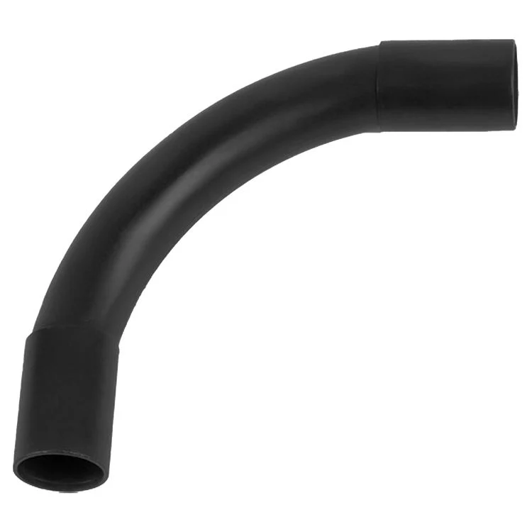Pipelife bocht bocht 90° PVC 3/4" zwart 3st