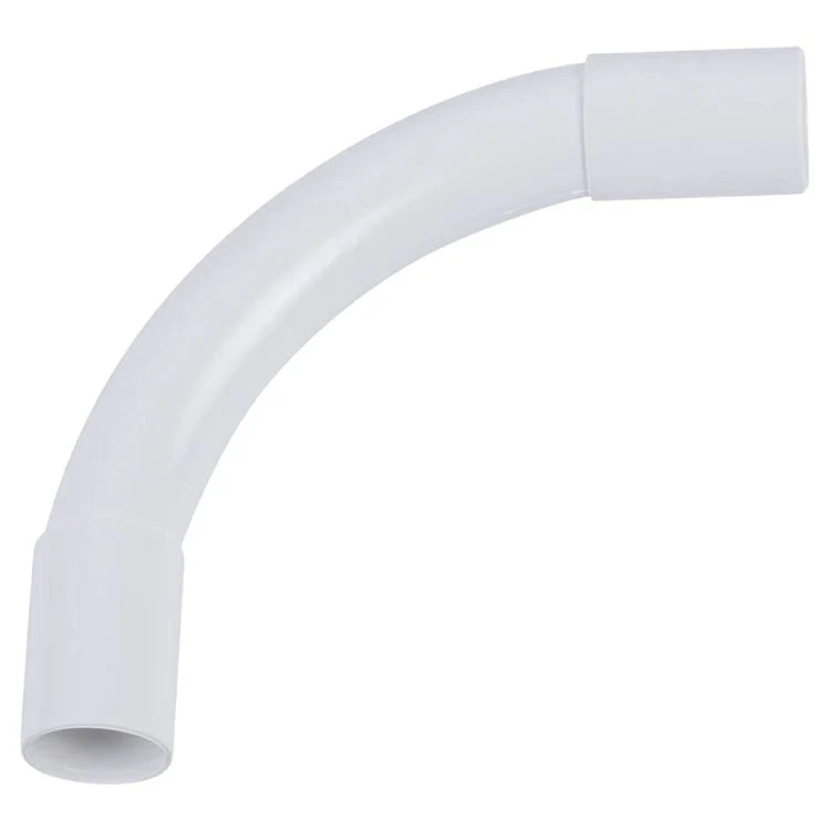 Pipelife bocht bocht 90° PVC 5/8" wit 5st