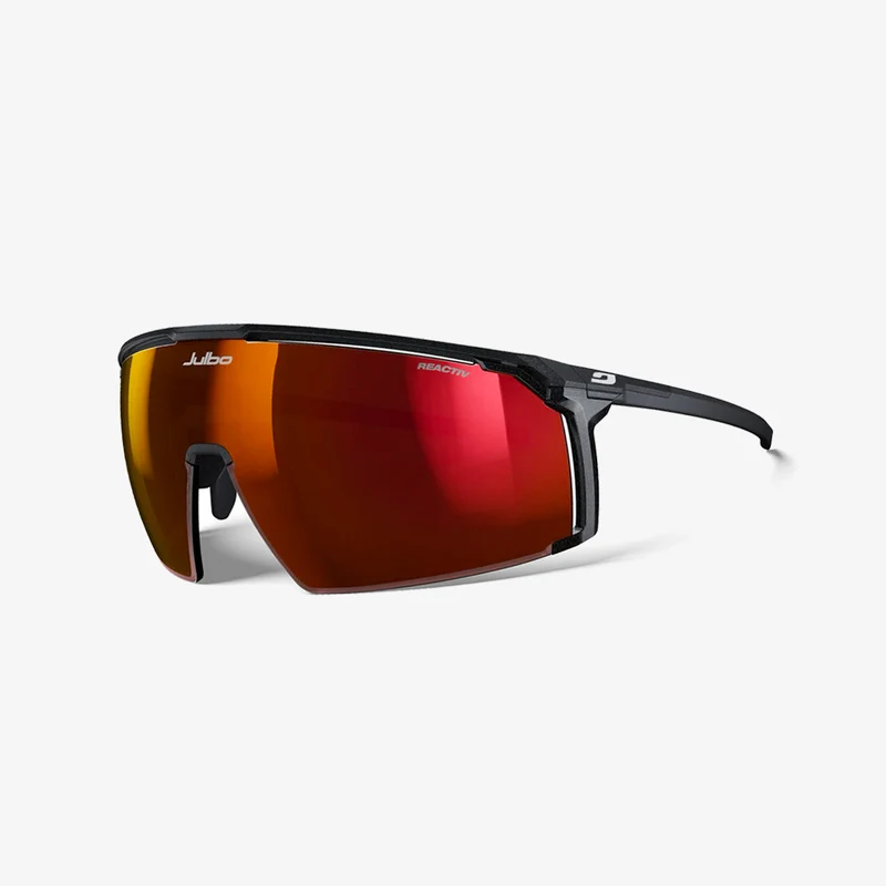 Julbo Panora Schwarz - Weiß / Reactiv 1-3 Light Amplifier
