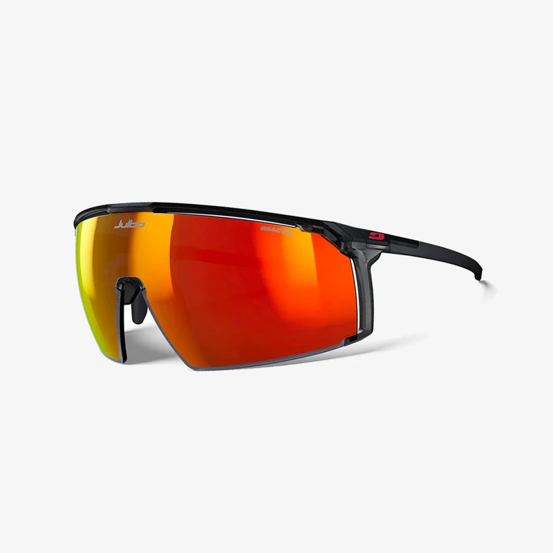 Julbo Panora Schwarz - Rot / Reactiv 1-3 Light Amplifier