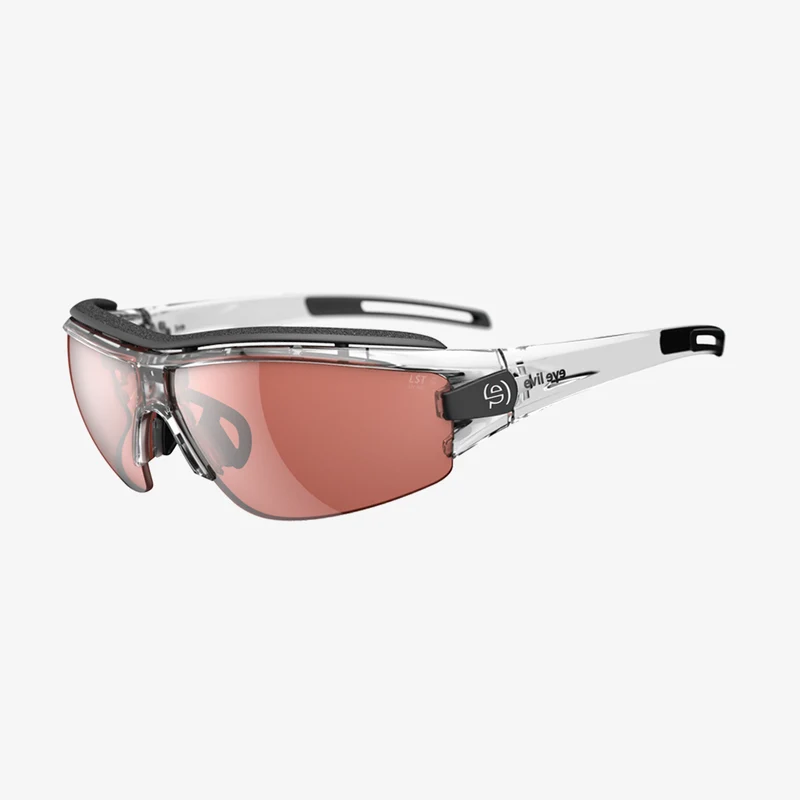 evil eye Trace Pro / Clear Transparent LST Active Silver Mirror