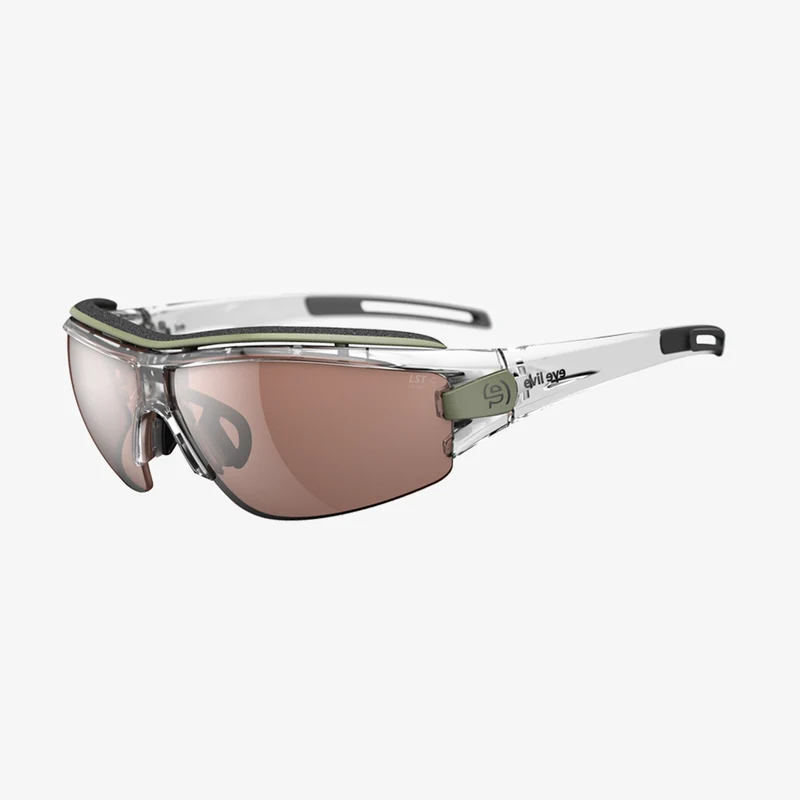 evil eye Trace Pro / Clear Transparent LST Contrast Silver Mirror