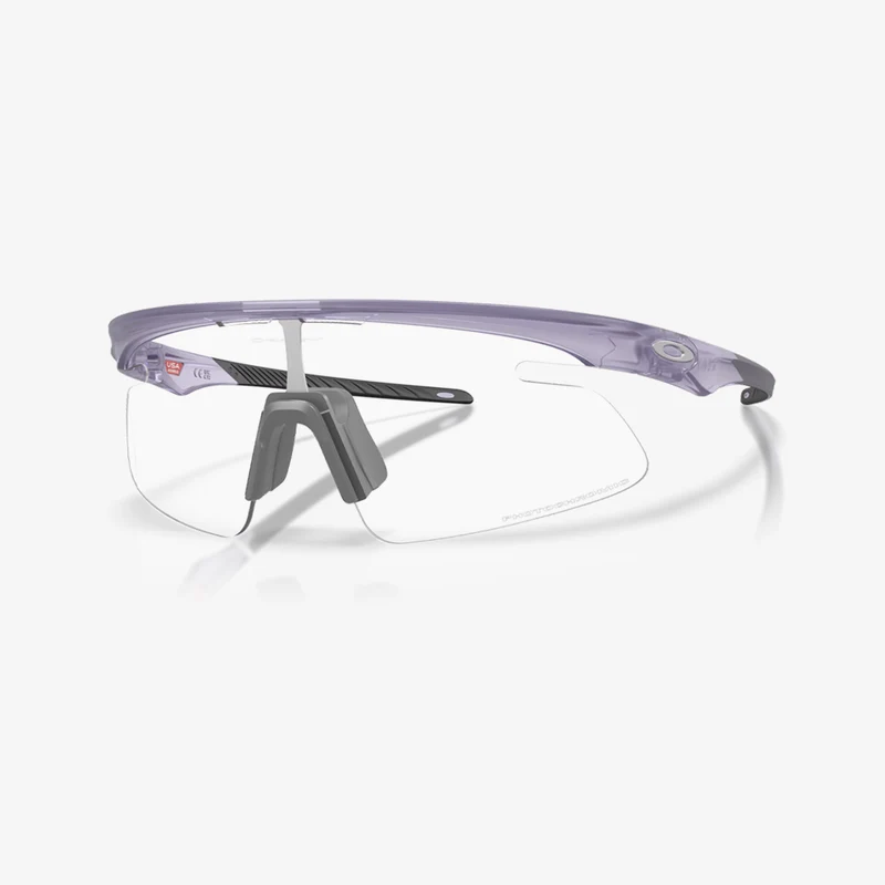 Oakley RSLV Lite / Matte Transparent Lilac Clear to Black Iridium Photochromic