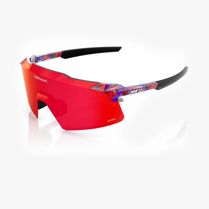 100% Aerocraft / FDJ - HiPER Fire Red Mirror Lens