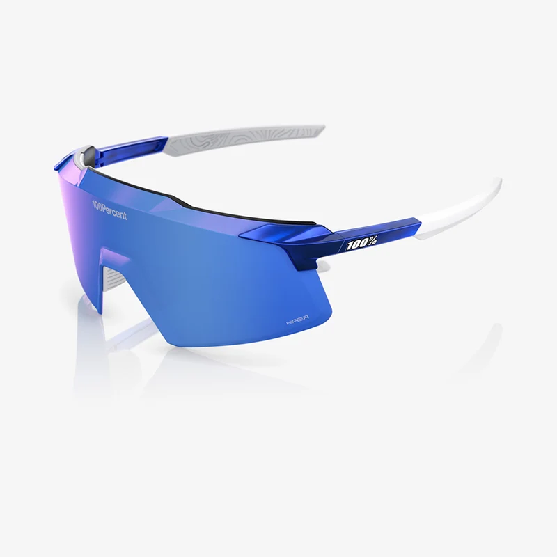 100% Aerocraft / Red Bull Bora HiPER Royal Blue Mirror Lens