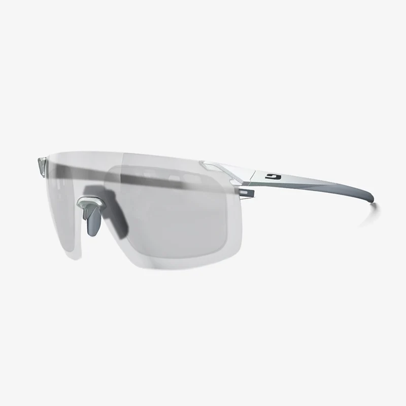 Julbo Faster M mit Sehstärke / Silber / Schwarz