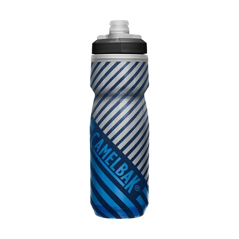 Camelbak Podium® Chill™ 21oz Insulated Bike Bottle – Navy Stripe | Outdoor Cycling Water Bottle