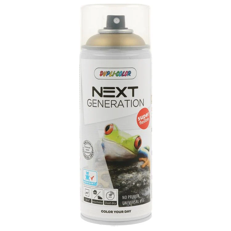 Dupli-Color Next spuitlak zijdeglans metalic gold 400ml