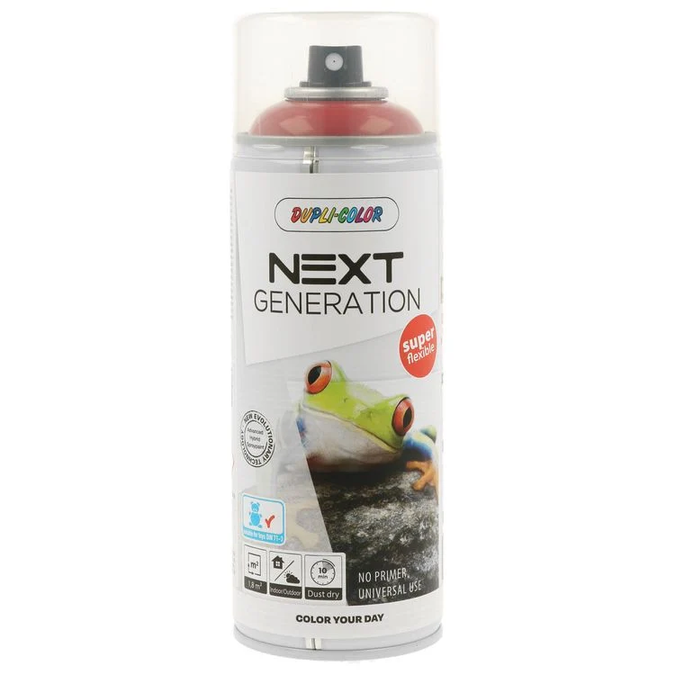 Dupli-Color Next spuitlak glans RAL3002 karmijnrood 400ml