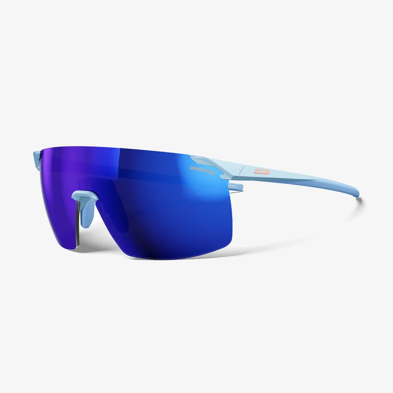 Julbo Faster M Hellblau / Reactiv 1-3 High Contrast