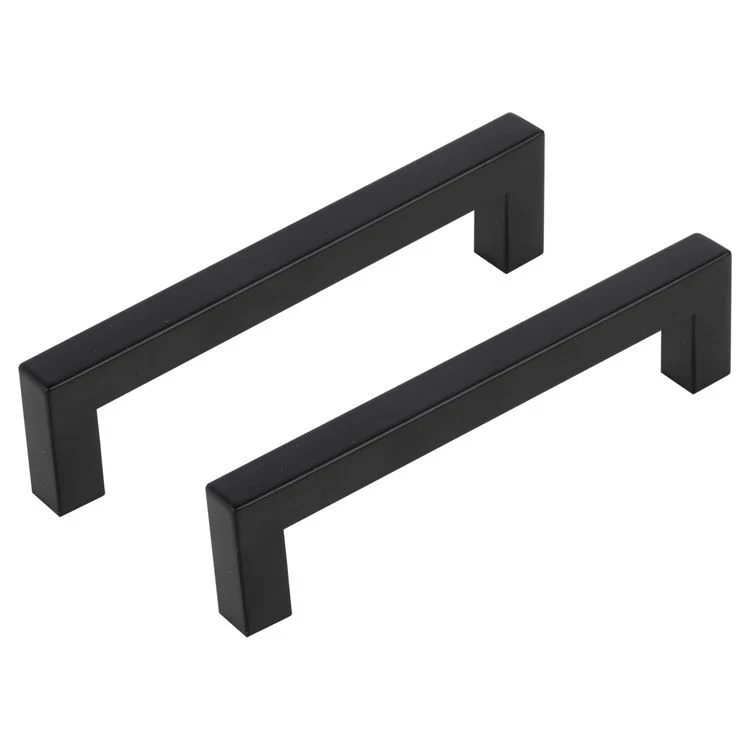 Differnz meubelgreep RVS mat zwart 140x32mm 2st