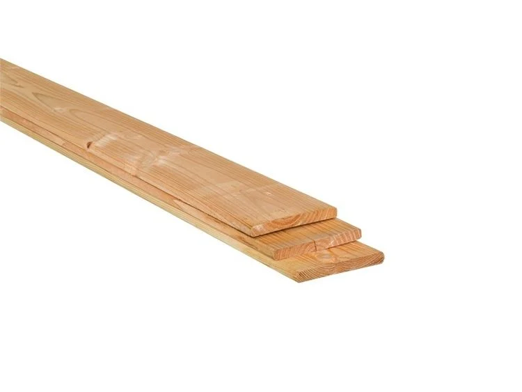 Plank geschaafd onbehandeld lariks-douglas 1,6x14,5x180cm