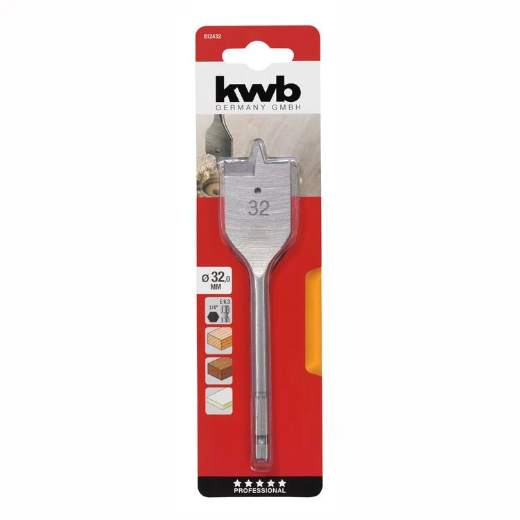 KWB Profi speedboor 6-kant ø32mm