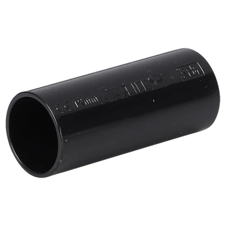 Pipelife sok pvc 3/4" zwart 3st