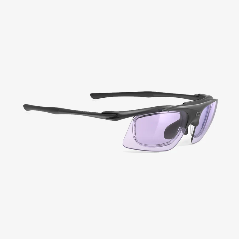 Rudy Project Exception X mit Sehstärke / Black Matte ImpactX Photochromic 2 Laser Purple