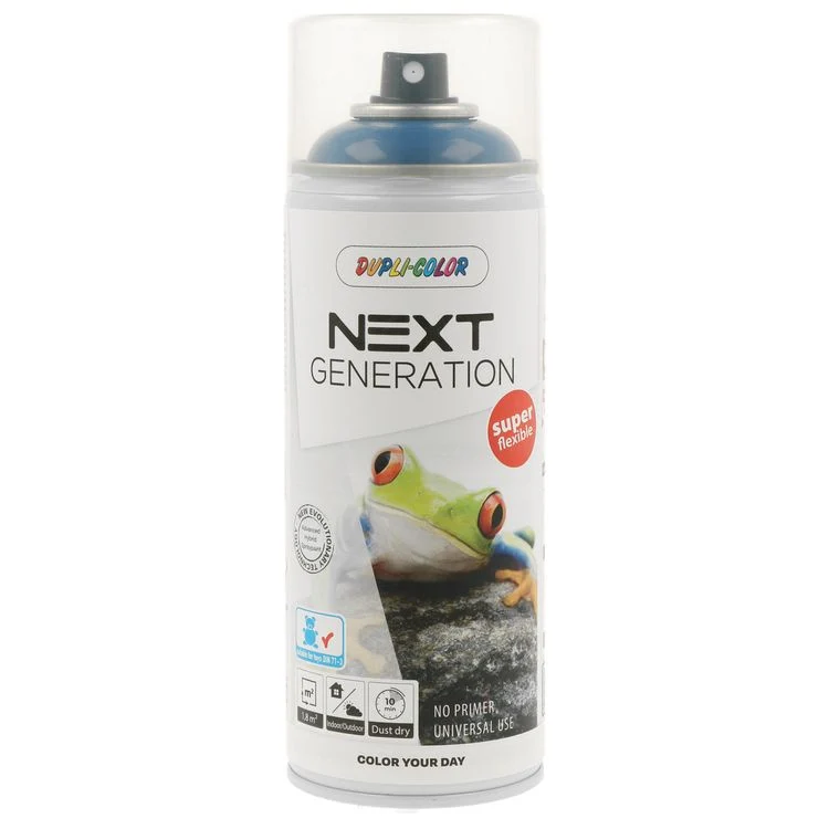 Dupli-Color Next spuitlak glans RAL5010 gentiaanblauw 400ml