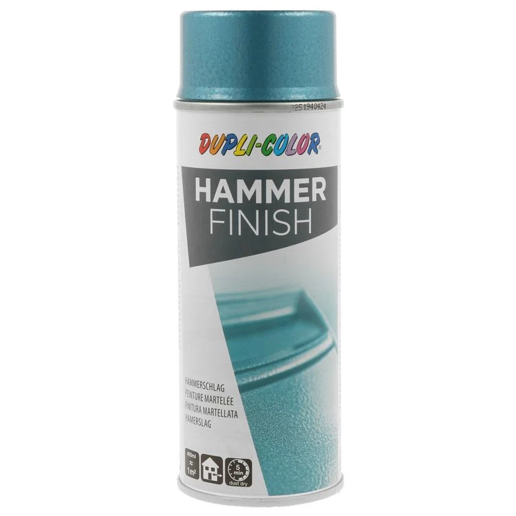 Dupli-Color hamerslag spuitlak glans blauw 400ml