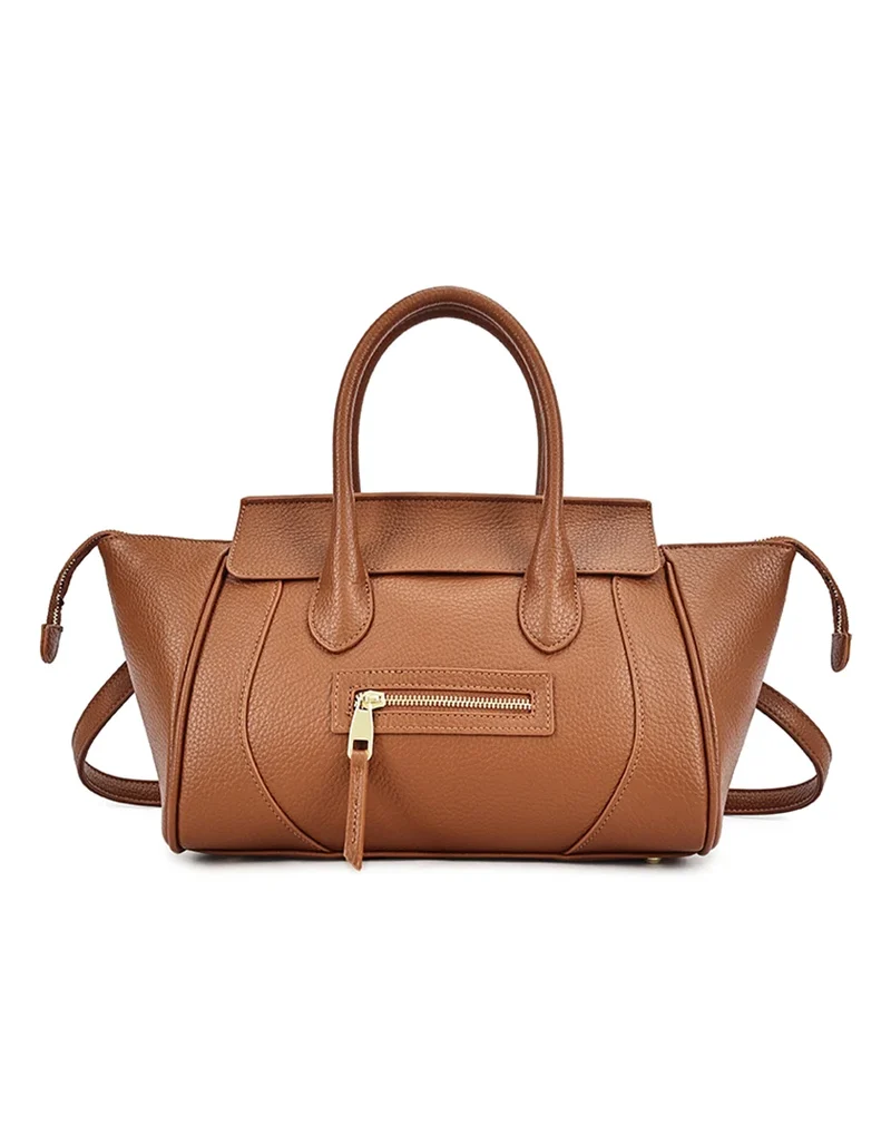 Cognac Ruime Handtas