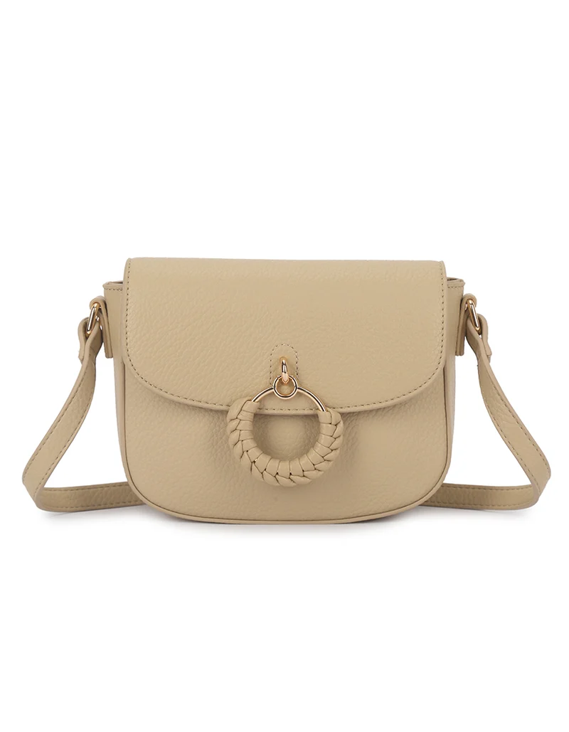 Beige Crossbody Tas