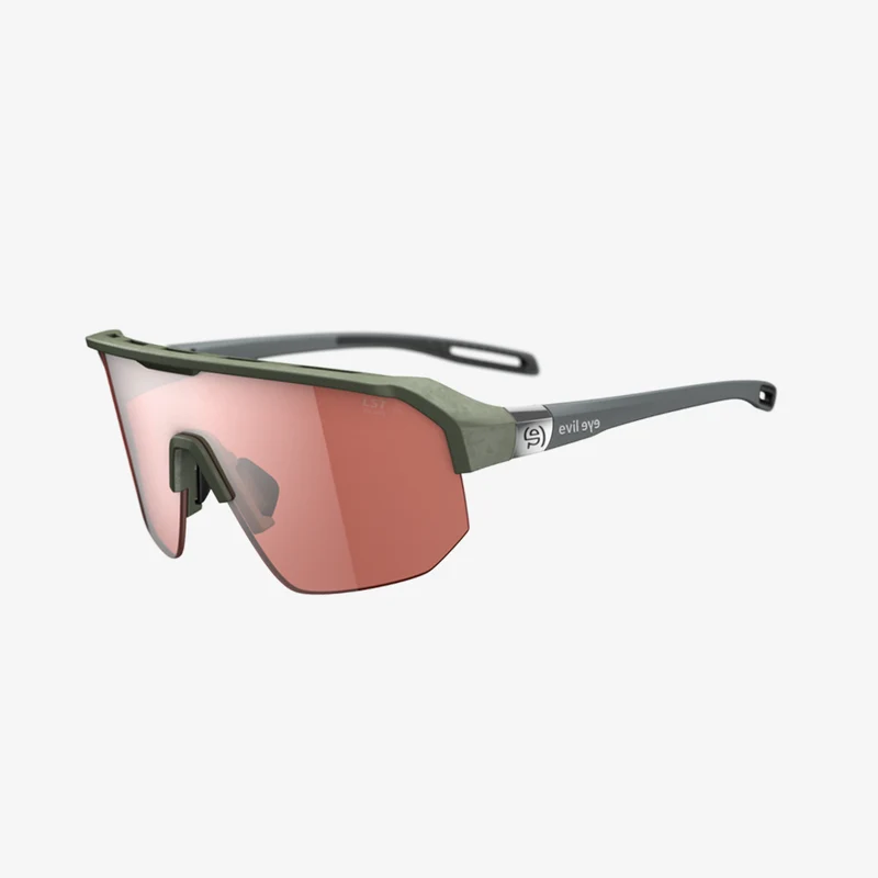 evil eye Trailsense 2 / Raw Forest Green Matt LST Active Silver Mirror