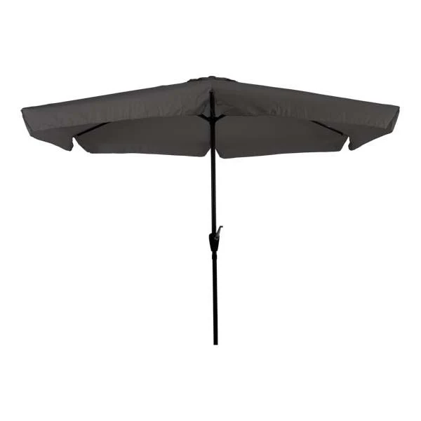 Parasol Gemini grijs ⌀3m