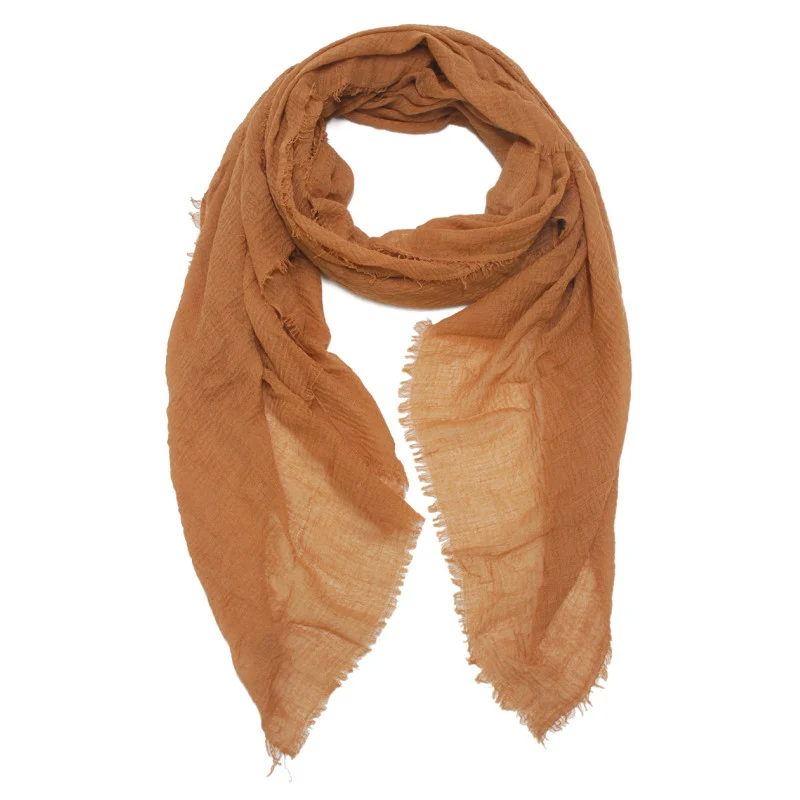 Donker Camel Grote Dames Sjaal