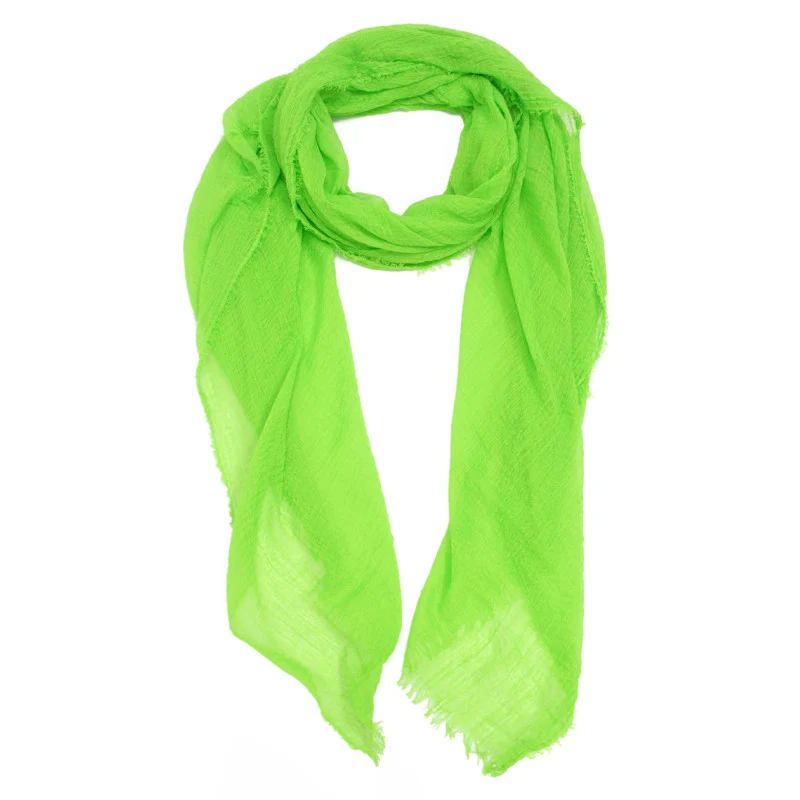 Fluorescerend Groene Grote Dames Sjaal