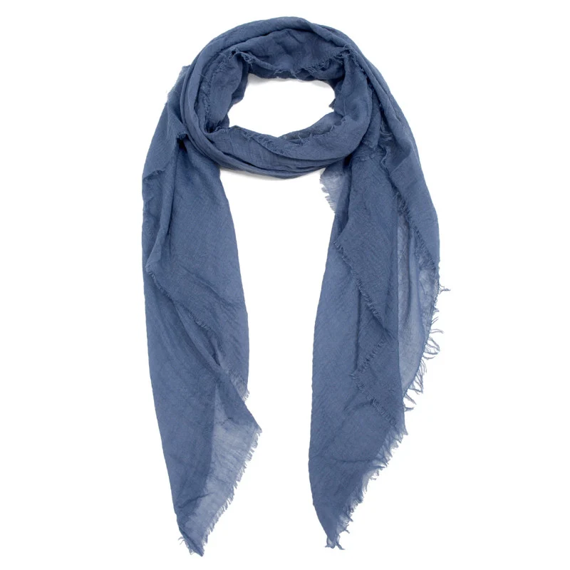 Poederblauwe Grote Dames Sjaal