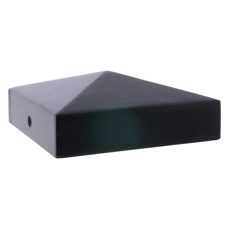 Starx paalafdekkap zwart 9x9cm