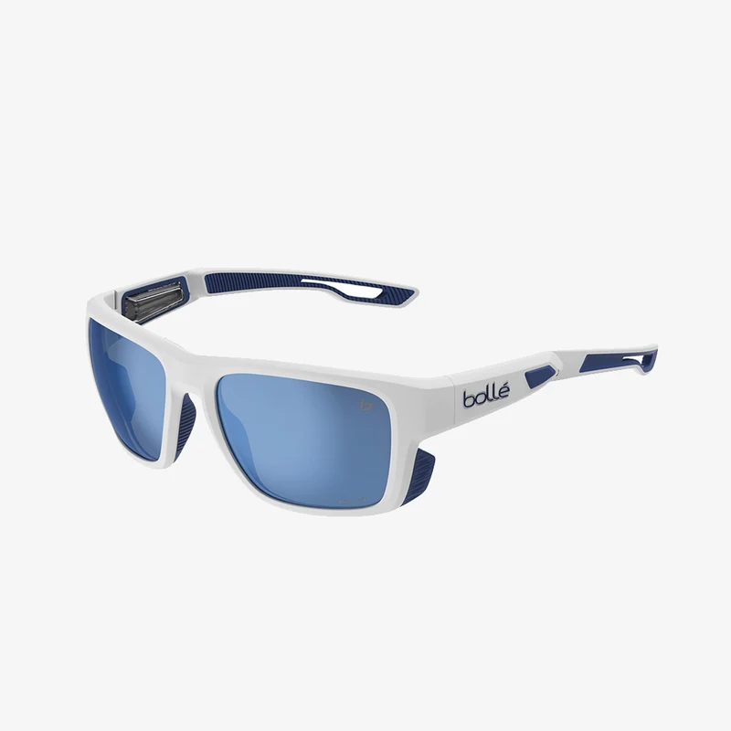 Bollé Airdrift / White Matte Navy - Volt+ Offshore Polarized