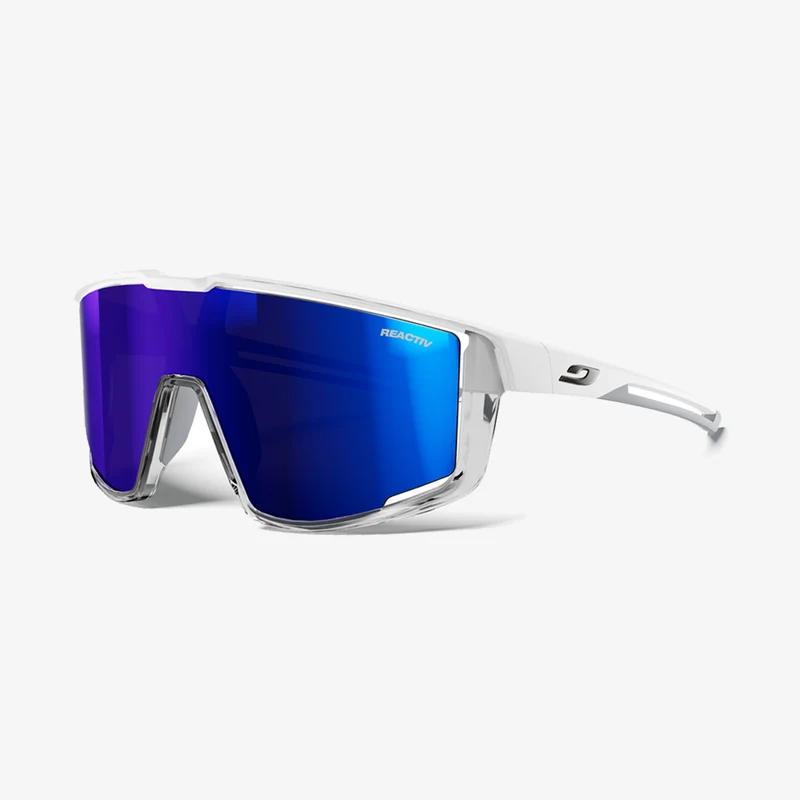 Julbo Fury Weiss - Grau / Reactiv 1-3 High Contrast