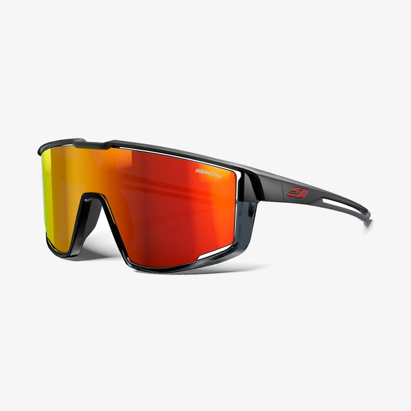 Julbo Fury Schwarz - Rot / Reactiv 1-3 Light Amplifier