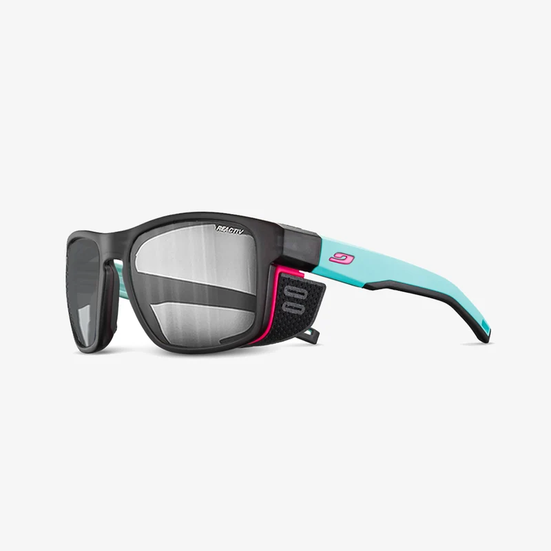 Julbo Shield M mit Sehstärke / Schwarz Durchscheinend Hellblau
