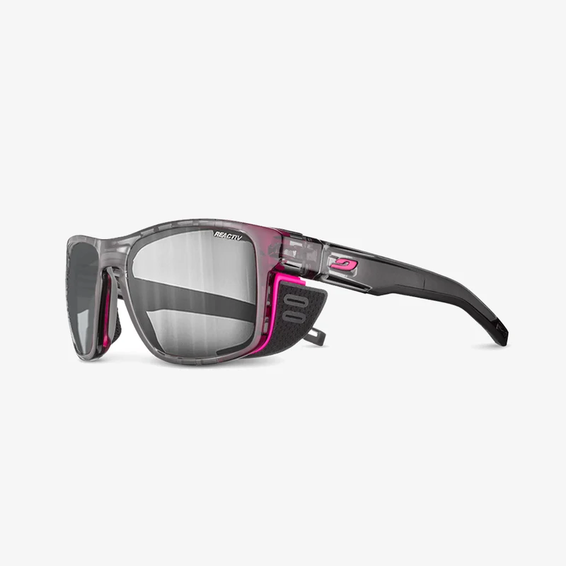 Julbo Shield M mit Sehstärke / Grau Neonpink
