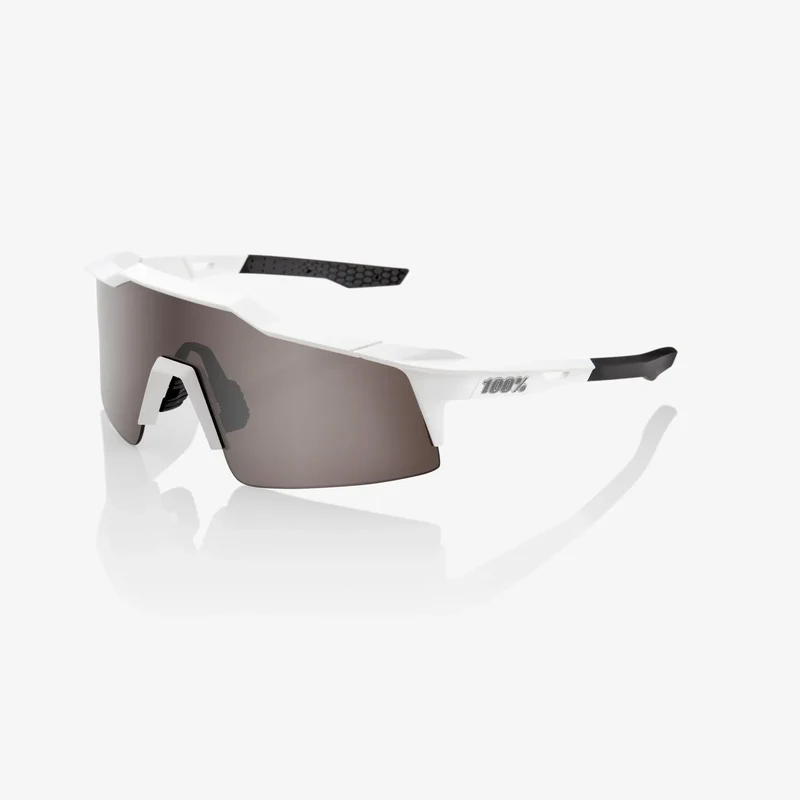 100% Speedcraft SL / Matte White HiPER Silver Multilayer Mirror