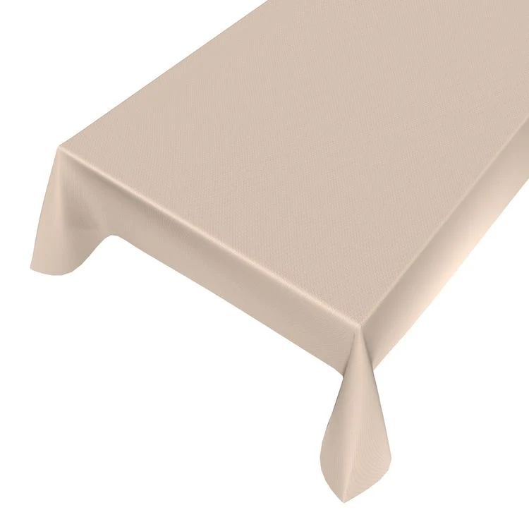 Tafelzeil Dean effen beige 140cm per meter