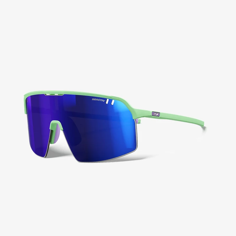 Julbo Intensity Blassgrün Matt Violet / REACTIV 1-3 High Contrast