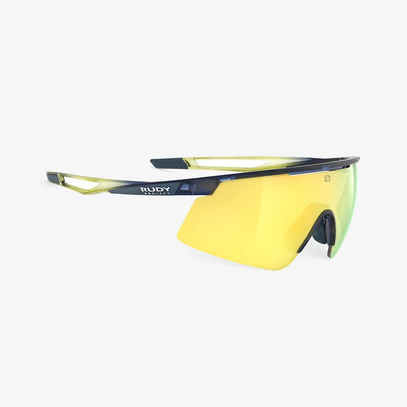 Rudy Project Turbolence / n Crystal Blue Avio / Apple Green Fade Gloss Multilaser Yellow