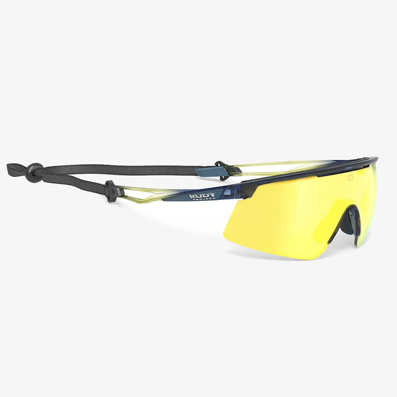 Rudy Project Turbolence / Crystal Blue Avio / Apple Green Fade Gloss Multilaser Yellow