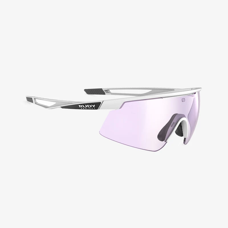 Rudy Project Turbolence / n White Matte ImpactX Photochromic 2 Laser Purple