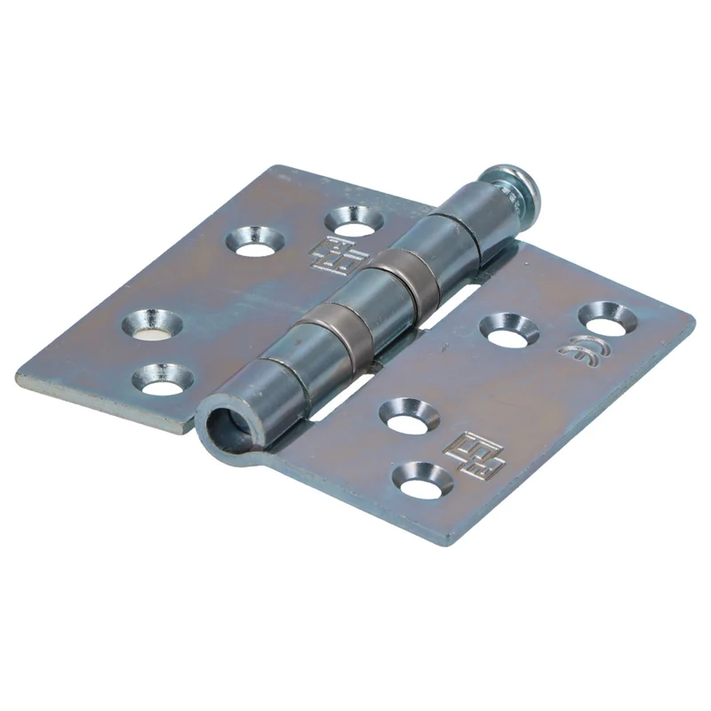 Veilig 6512 kogellagerscharnier rechtehoek geborsteld 76x76x2,4mm
