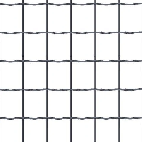 Dirickx Axial Residence gaas vierkant maas 10,1cm antraciet 80cmx25m