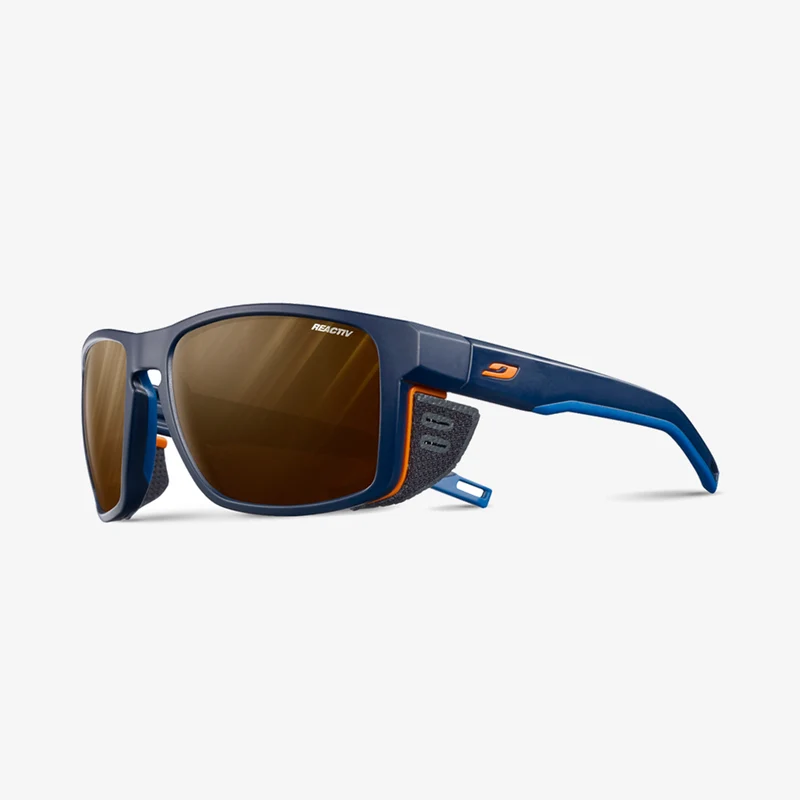 Julbo Shield Dunkelblau - Orange / Reactiv 2-4 Polarized