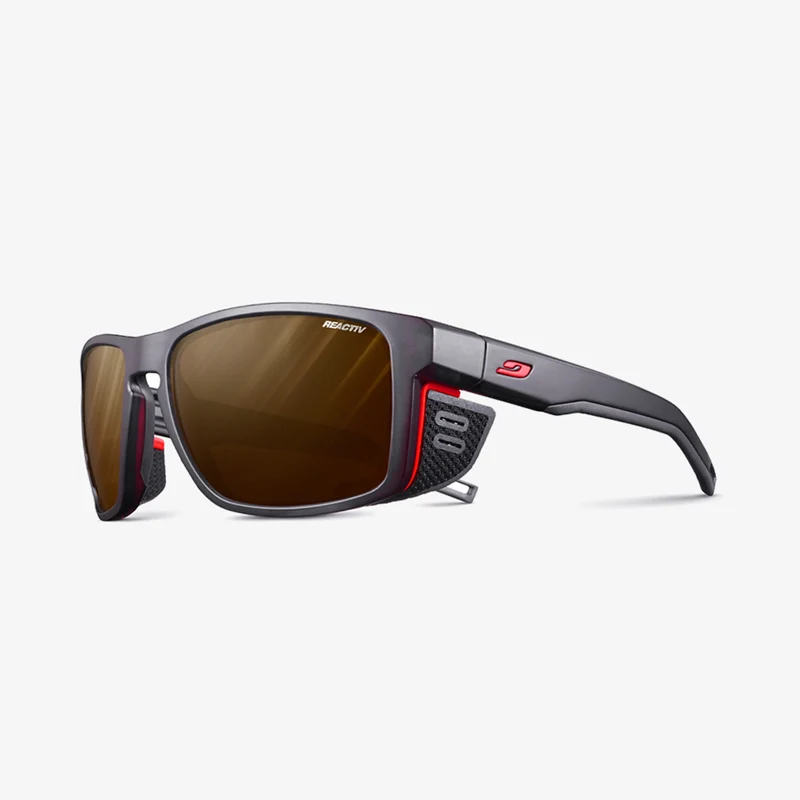 Julbo Shield Schwarz Durchscheinend - Orange / Reactiv 2-4 Polarized